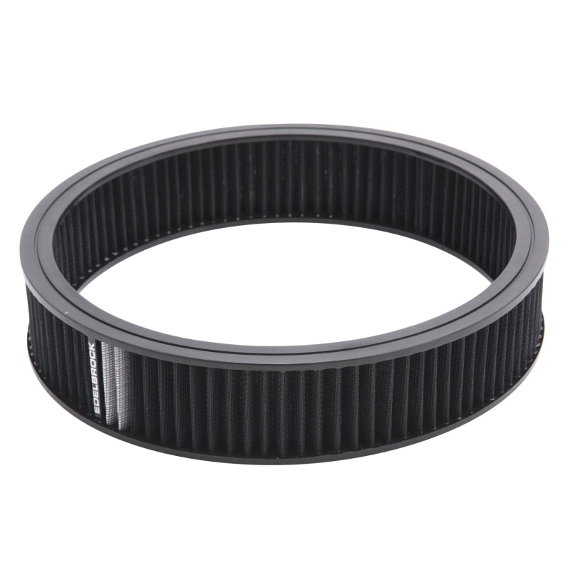 Edelbrock Air Cleaner Element, PRO-FLO, 3" Tall, 14" Diameter 43668 Photo - Primary