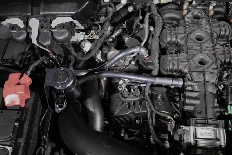 K&N Engineering K&N 11-23 Ford F150 3.5L V6 (Gas) Catch Can Oil Separator 81-0800 81-0800 Photo - Mounted