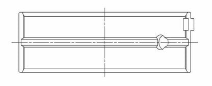 ACL Race Series Main Bearings Nissan 4 CA18/CA20 Race Series Size: STD 5M1633HX-STD Technical Drawing