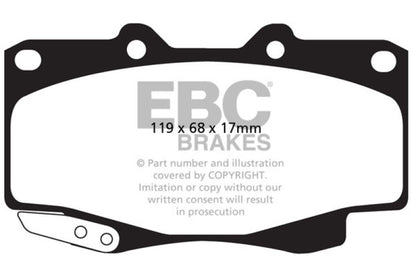 EBC Disc Brake Pad Set DP62005 Photo - Primary