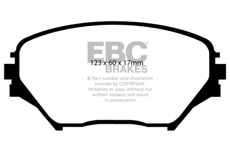 EBC Disc Brake Pad Set DP61402 Photo - Primary