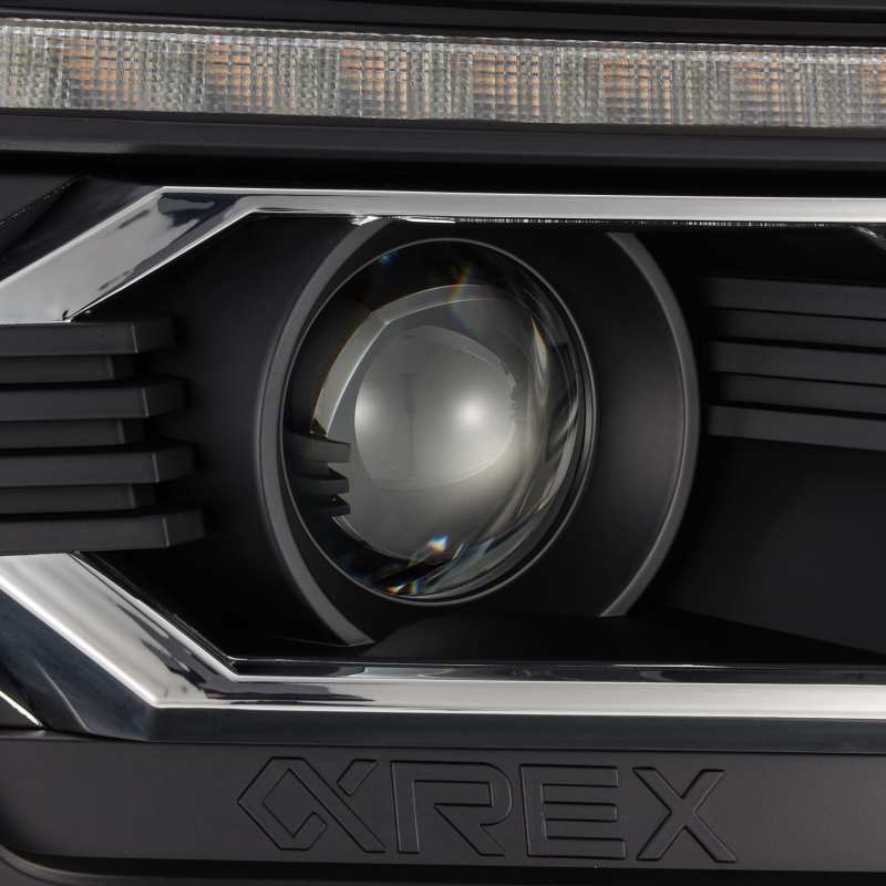 AlphaRex 12-15 Toyota Tacoma LUXX LED Projector Headlights Plank Style Black w/DRL 880751 880751 User 2