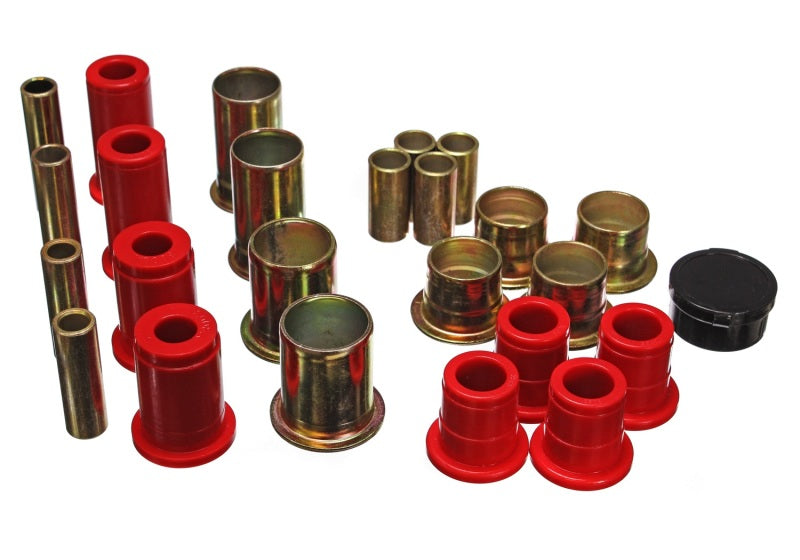 Energy Suspension Control Arm Bushing Set Red Chevrolet Blazer Base 1995-2004 3.3162R Photo - Primary