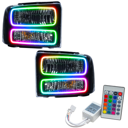 ORACLE Lighting Oracle 05 Ford Excursion SMD HL - Black - ColorSHIFT w/ Simple Controller 7147-504 7147-504 Photo - Primary