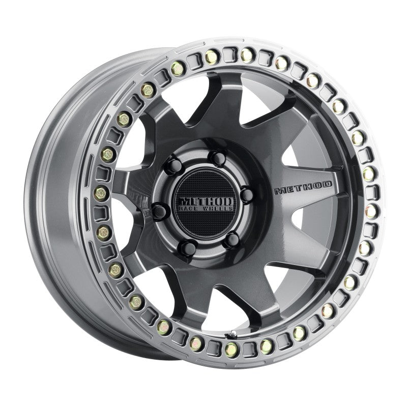 Method Wheels Method MR108 17x9 -44mm Offset 6x5.5 106.25mm CB Gloss Titanium w/BH-H24125-38 Wheel MR10879060844B MR10879060844B User 1