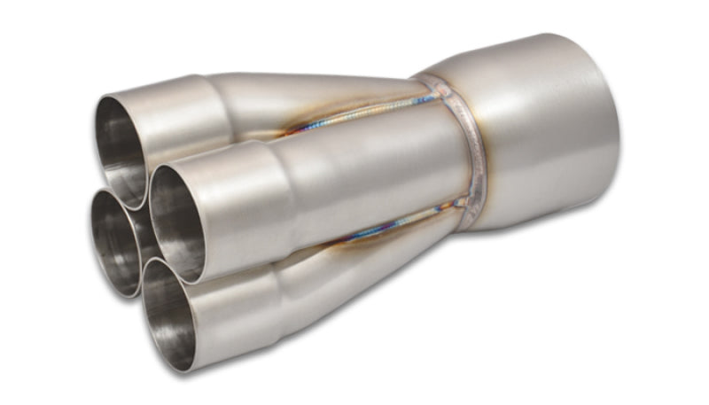 Vibrant 4-1 Merge Collector, 2.25" Inlet I.D.; Merge - 3.5"; Outlet O.D. 4" 10316 Photo - Primary