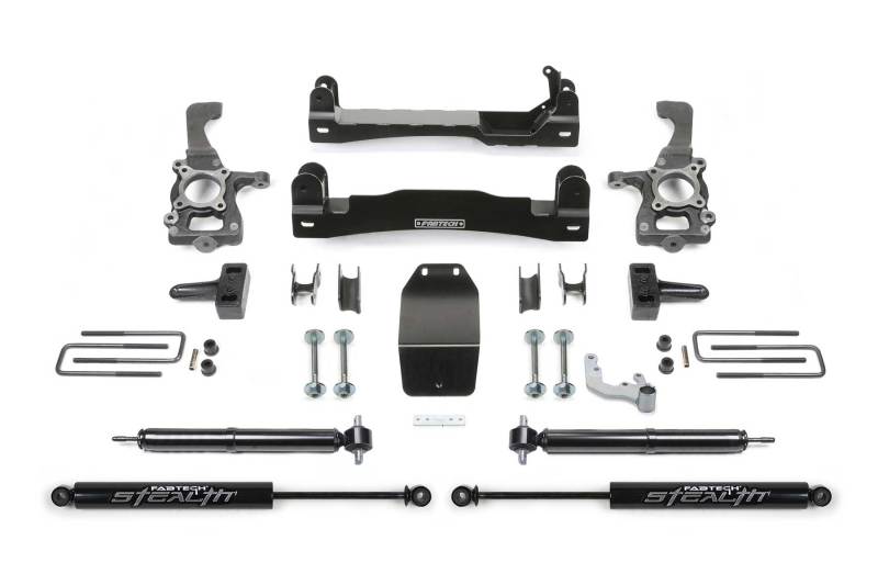 Fabtech 4" Basic System w/Rear Stealth Shocks K2193M Photo - Primary
