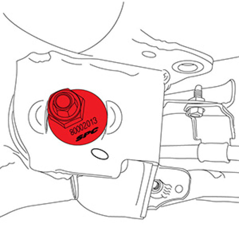 SPC Performance 14-20 Nissan Rogue / 14-22 Nissan Rogue Sport Rear Toe Cam Kit 87510 87510 Line Art