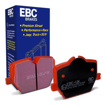 EBC 2019+ Toyota GR Supra Redstuff Rear Brake Pads DP32415C DP32415C Photo - Primary