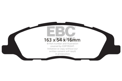 EBC Disc Brake Pad Set DP41868R Photo - Primary