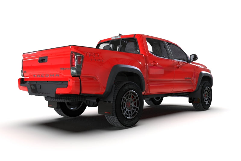 Rally Armor 16-22 Toyota Tacoma Black Mud Flap w/ Metallic Black Logo MF94-BLK-MBK MF94-BLK-MBK User 1