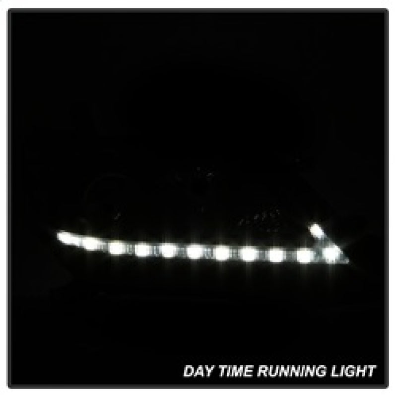 Spyder 2015-2017 Toyota Sienna Projector Headlights - DRL LED - Black PRO-YD-TSEN15-DRL-BK 5084002 5084002 Photo - Primary