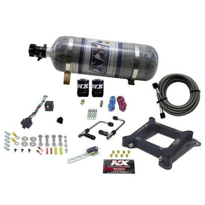 Nitrous Express 4150 Gemini Pro-Power Nitrous Kit (100-500HP) w/Composite Bottle 60540-12 60540-12 Photo - Primary
