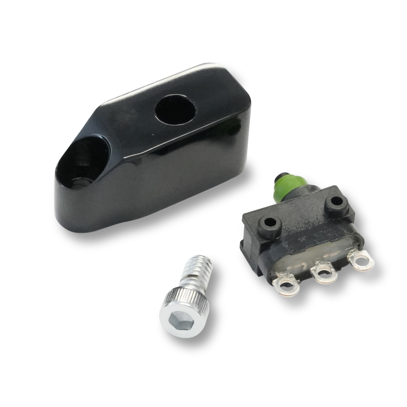 Performance Machine Brake Light/Clutch Kill Switch Kit - Black Ano 0062-2942-B 0062-2942-B Photo - Primary