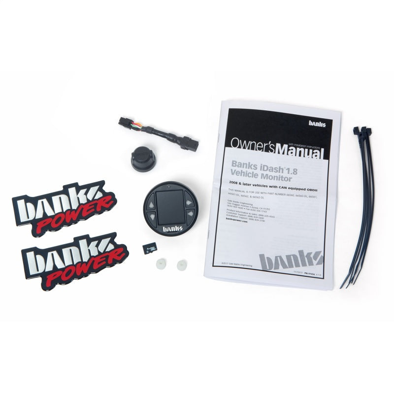 Banks Power iDash 1.8 DataMonster Universal CAN Gauge for use w/Banks 66761 Photo - Primary