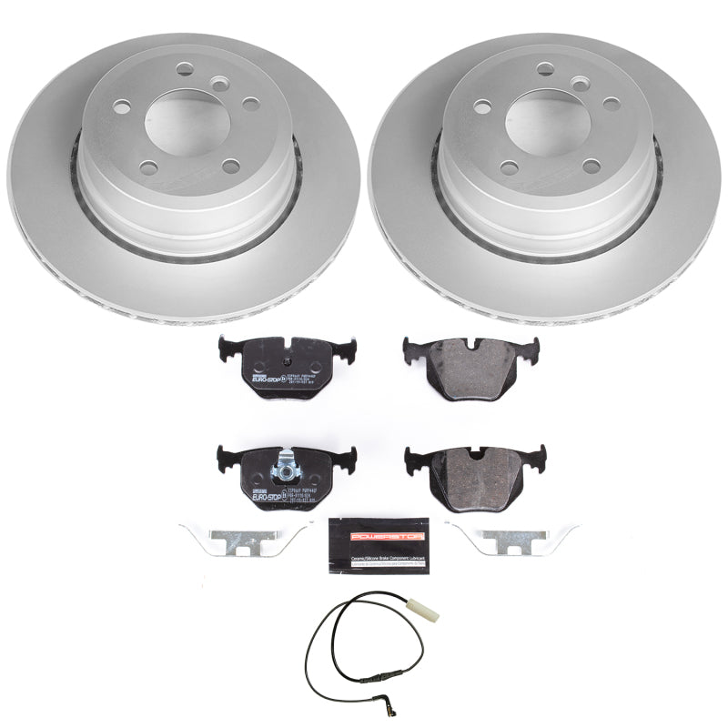 PowerStop Power Stop 06-07 BMW 530xi Rear Euro-Stop Brake Kit ESK5492 ESK5492 Photo - Primary