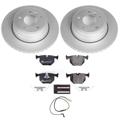 PowerStop Power Stop 06-07 BMW 530xi Rear Euro-Stop Brake Kit ESK5492 ESK5492 Photo - Primary