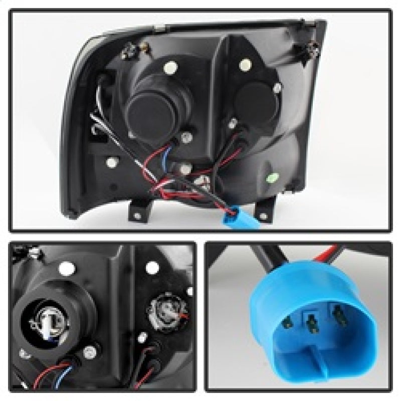 Spyder Ford F250 Super Duty 99-04 Projector Version 2 LED Halo LED Blk Smke PRO-YD-FF25099-1P-G2-BSM 5078452 5078452 Photo - Unmounted