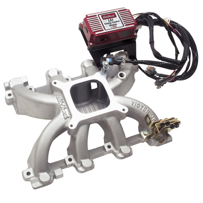 Edelbrock Manifold, LS1 Victor Jr, EFI to Carbureted conversion 2908 Photo - out of package