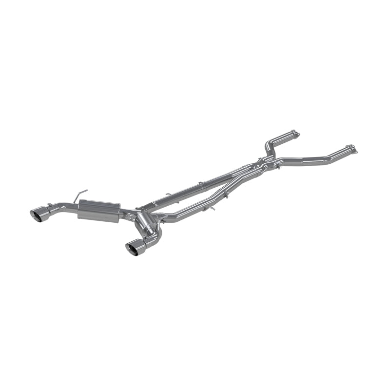 MBRP 16-22 Infiniti Q50 3.0L FWD/AWD 3in Cat Back w/ 4.5in OD Tips - T304 S4400304 S4400304 Photo - Primary