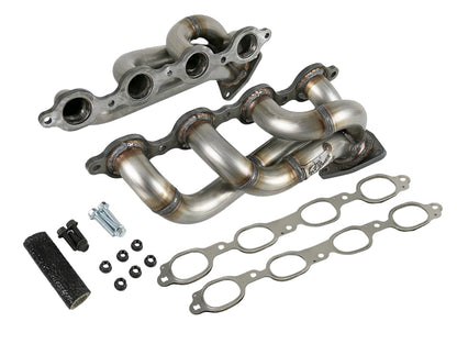 aFe Twisted Steel 1-3/4in 304SS Shorty Headers 2019 GM Silverado / Sierra 1500 V8-5.3L/6.2L 48-34134 48-34134 Photo - Unmounted