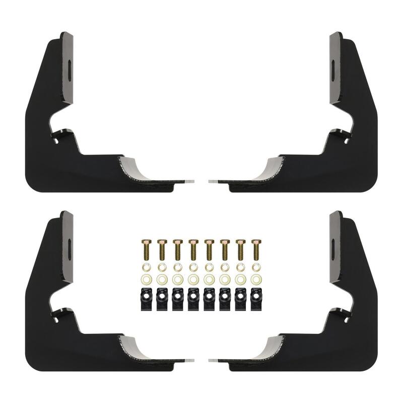 Westin 2014-2018 Chevy Silverado 1500 Reg Cab Premier Oval Nerf Step Bar Mount Kit - Black 22-2005 22-2005 Photo - Primary
