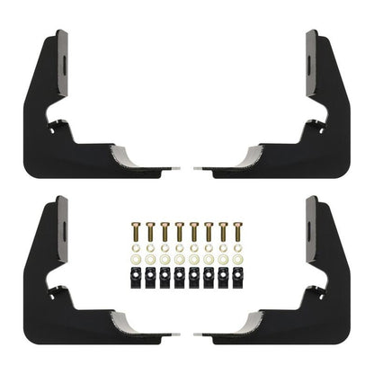 Westin 2014-2018 Chevy Silverado 1500 Reg Cab Premier Oval Nerf Step Bar Mount Kit - Black 22-2005 22-2005 Photo - Primary