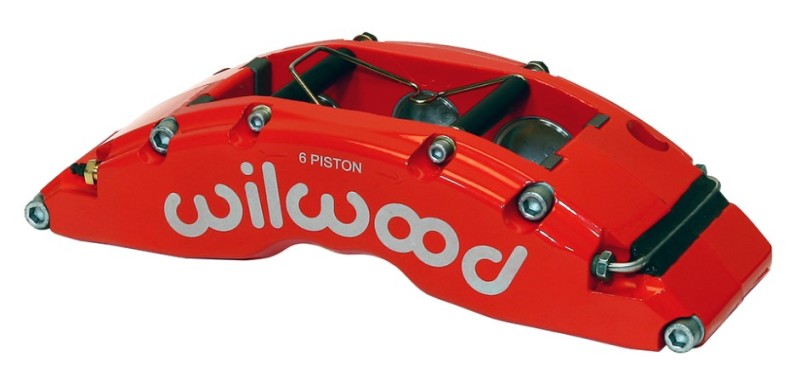 Wilwood Caliper-TC6R-Red 1.88/1.62/1.62in Pistons 1.38in Disc 120-14319-RSR 120-14319-RSR User 1