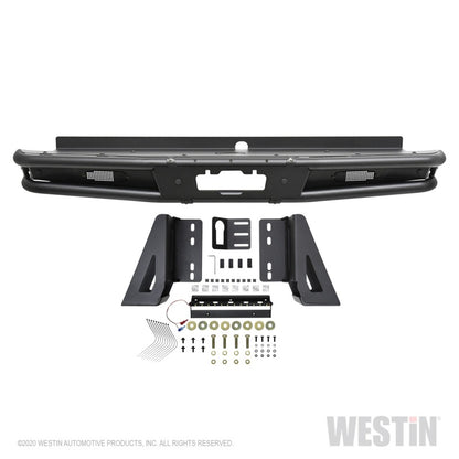 Westin 19-20 Ford Ranger Outlaw Rear Bumper - Textured Black 58-81085 58-81085 Photo - Primary