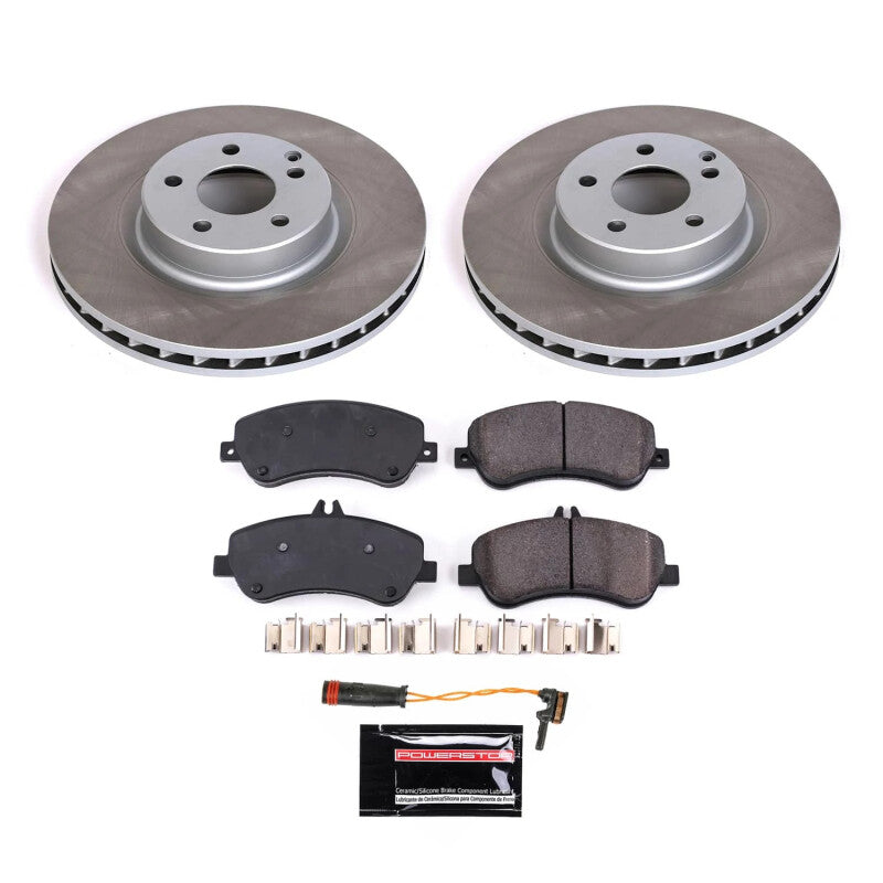PowerStop Power Stop 10-15 Mercedes-Benz GLK350 Front Semi-Coated Rotor Kit SC6603 SC6603 Photo - Primary
