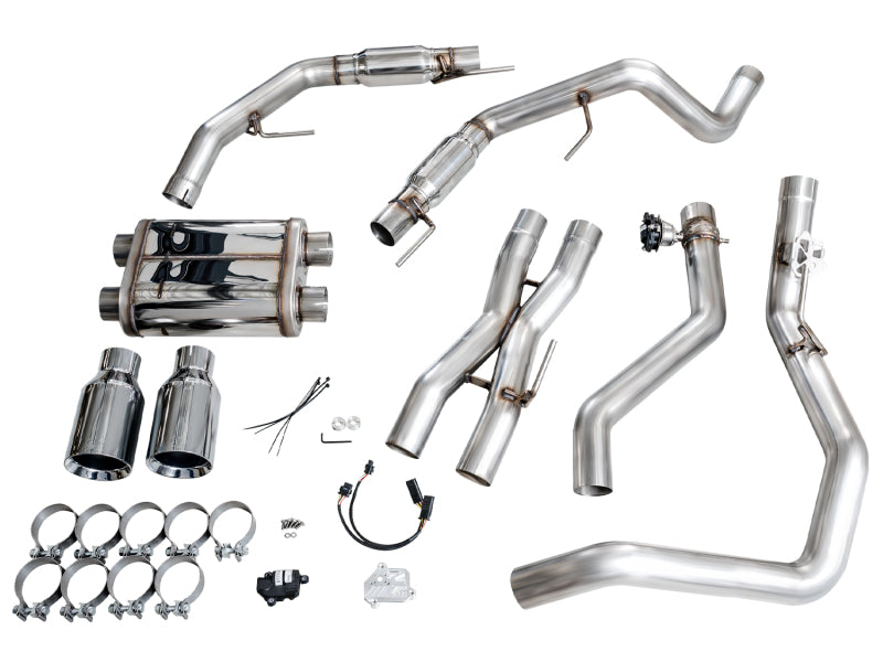 AWE Tuning AWE Gen 3 Raptor SwitchPath Exhaust  - Chrome Silver Tips 3025-32356 3025-32356 Photo - out of package