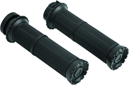 Kuryakyn Riot Grips Dual Cbl Blk 3582 3582 Photo - Primary