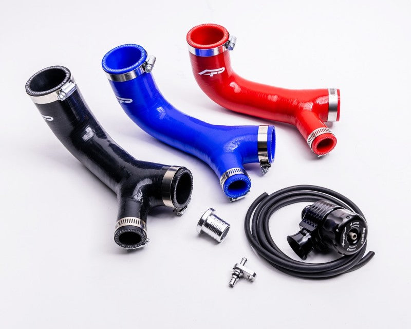 Agency Power Can-Am Maverick X3 Turbo Adjustable Blow Off Valve w/Silicone Hose Kit - Black AP-BRP-X3-150BK