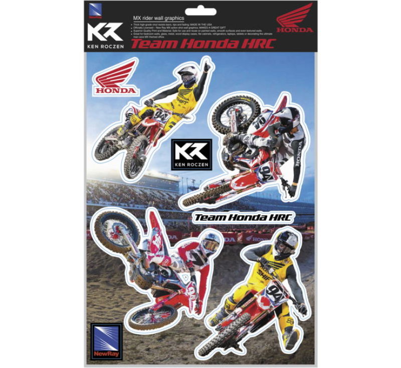 New Ray Toys Ken Roczen Wall Graphic 9X12 90001