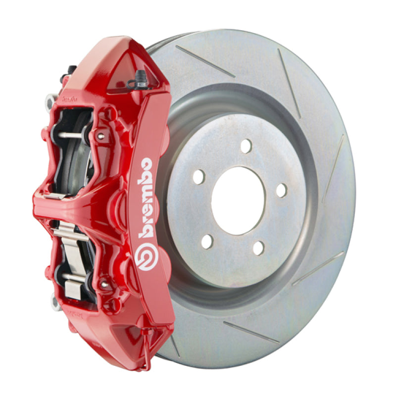 Brembo 16+ Camaro LS/LT SS Front GT BBK 6 Piston Cast 355x32 1pc Rotor Slotted Type1-Red 1L5.8018A2 1L5.8018A2 Photo - Primary