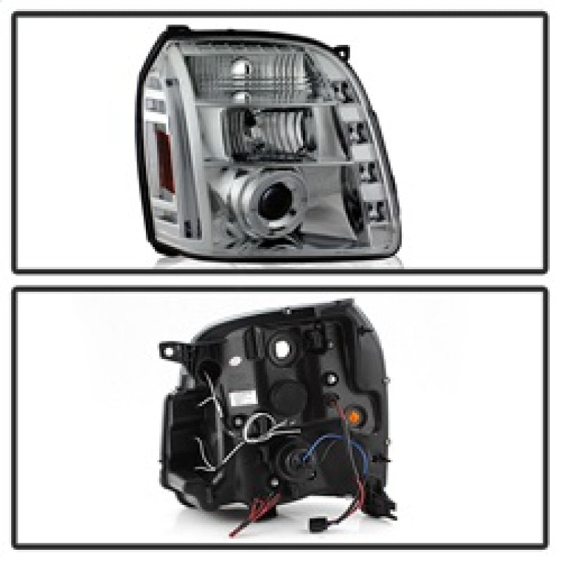Spyder GMC Yukon 07-14/GMC Yukon XL 07-14 Projector Headlights LED Halo LED Chrome PRO-YD-GY07-HL-C 5029324 5029324 Photo - Unmounted