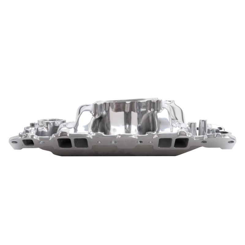 Edelbrock Sbc Perf Air Gap Manifold Polished 26011 Photo - Unmounted