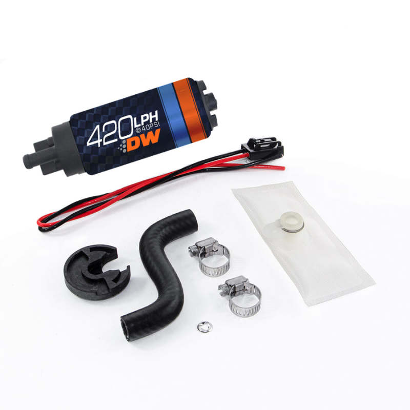 DeatschWerks DW420 Series 420lph In-Tank Fuel Pump w/ Install Kit For 85-97 Ford Mustang 9-421-1014 9-421-1014 Photo - Primary