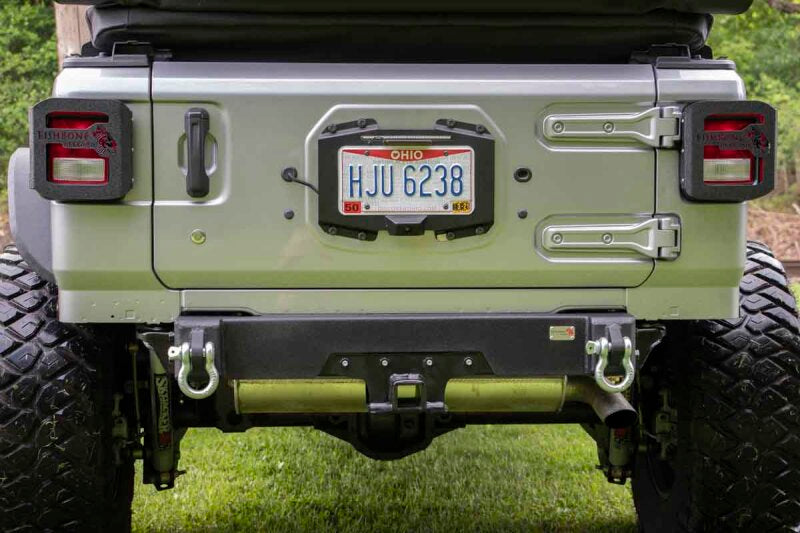 Fishbone Offroad For 2018+ Jeep Wrangler JL Rear Bumper Delete FB22179 FB22179 Photo - lifestyle view