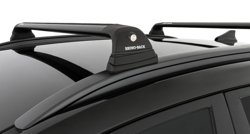 Rhino-Rack 18-22 Hyundai Kona 1st Gen 5 Door SUV w/Flush Rails Vortex RVP 2 Bar Roof Rack - Black RVP69 RVP69 Photo - Primary