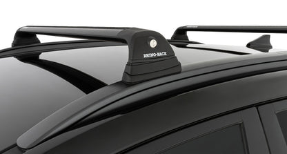 Rhino-Rack 18-22 Hyundai Kona 1st Gen 5 Door SUV w/Flush Rails Vortex RVP 2 Bar Roof Rack - Black RVP69 RVP69 Photo - Primary