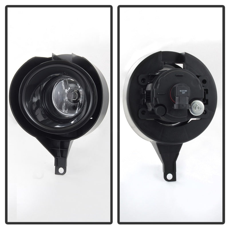 Spyder 05-16 Nissan Frontier Metal Chrome Bumper ONLY OEM Fog Lights w/Switch - Clear (FL-NF05-M-C) 5084972 5084972 Photo - Unmounted