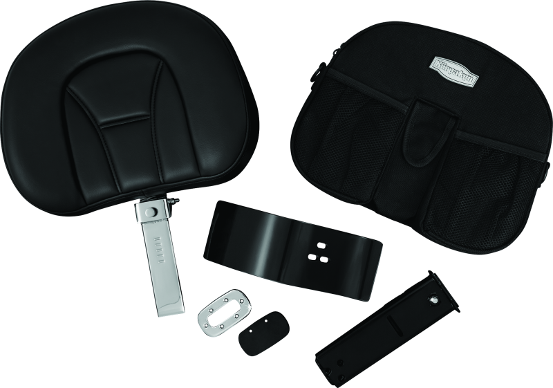Kuryakyn Plug-N-Go Dr Backrest W/Pouch 8931 8931 Photo - Primary