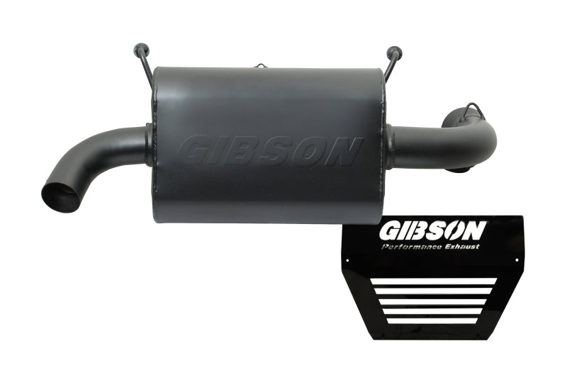 Gibson 16-18 Polaris RZR XP Turbo EPS Base 2.25in Single Exhaust - Black Ceramic 98028 98028 Photo - Primary