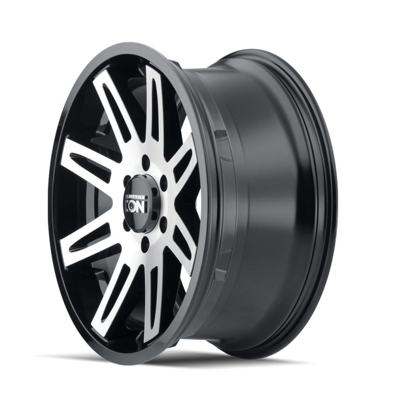 ION Wheels ION Type 142 18x9 / 5x127 BP / 0mm Offset / 78.1mm Hub Black/Machined Wheel 142-8973B 142-8973B Photo - Primary