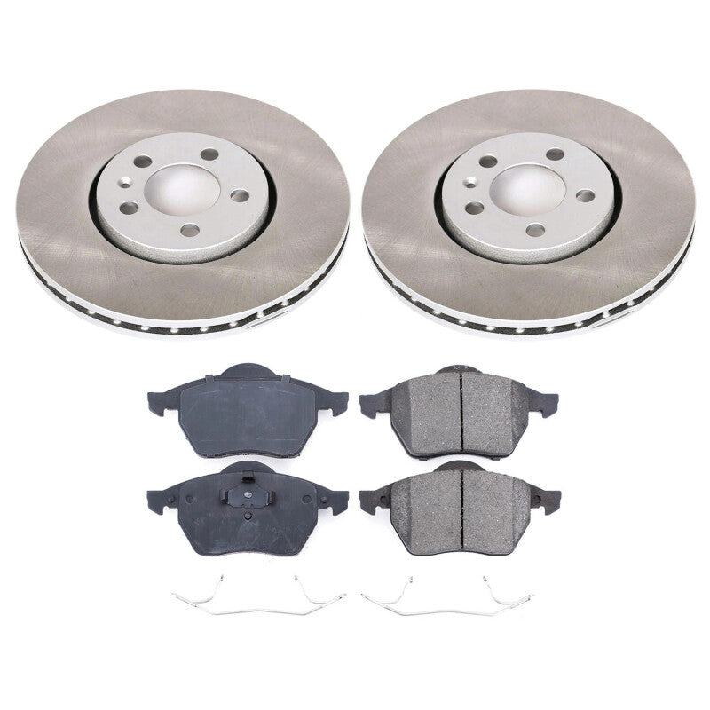 PowerStop Power Stop 1999 Volkswagen Golf Front Semi-Coated Rotor Kit SC5403 SC5403 Photo - Primary