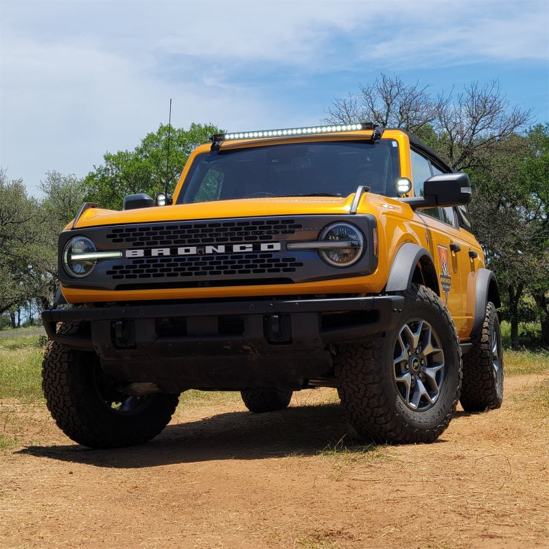 Ford Racing 2021+ Ford Bronco Mirror Mounted 4in Rigid LED Lights Kit M-15200K-BML M-15200K-BML Photo - Mounted