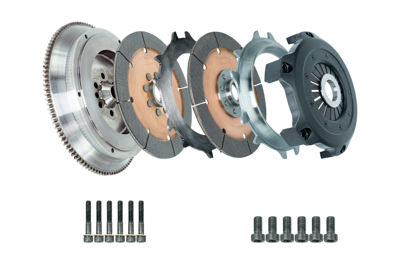 DKM Clutch 99-03 Audi A3 S3 Quattro MS Organic Twin Disc Clutch Kit w/ Flywheel MS-004-040 MS-004-040 Photo - Primary