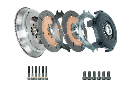 DKM Clutch 99-03 Audi A3 S3 Quattro MS Organic Twin Disc Clutch Kit w/ Flywheel MS-004-040 MS-004-040 Photo - Primary