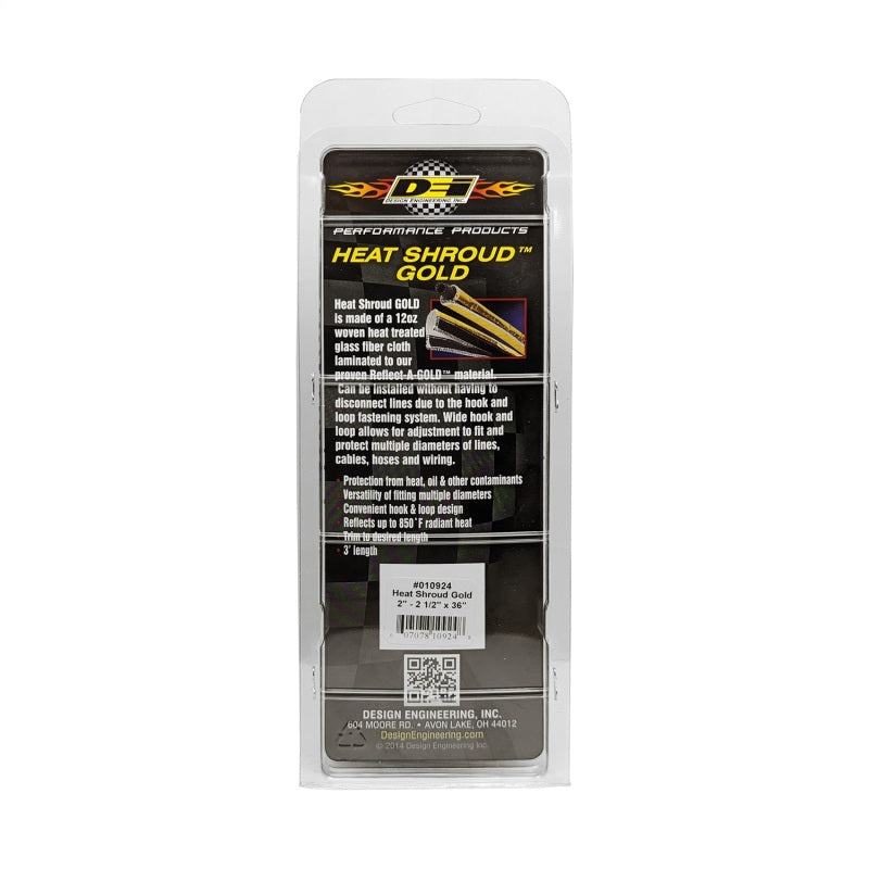 DEI Heat Shroud Gold 2in to 2.5in x 36in 10924 10924 Photo - Unmounted